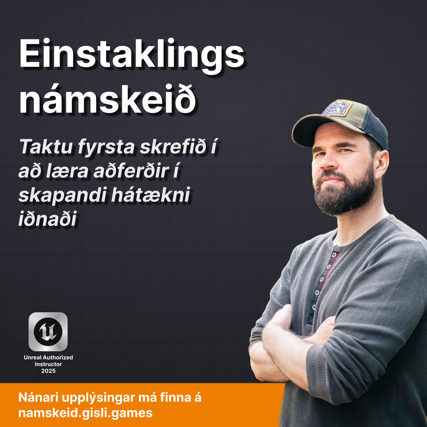Stutt einstaklings námskeið
